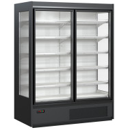 Морозильный регал Cooles SlimFreeze  2100х1562х660 мм, Modern Expo, морозильная горка, встроенный агрегат, распашные двери