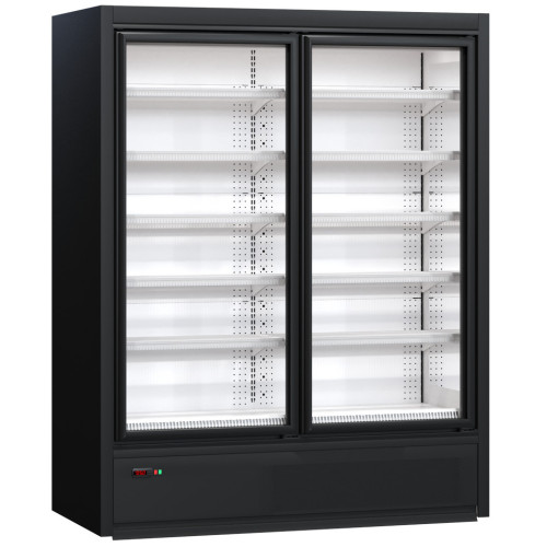 Морозильный регал Cooles SlimFreeze  2100х1562х660 мм, Modern Expo, морозильная горка, встроенный агрегат, распашные двери