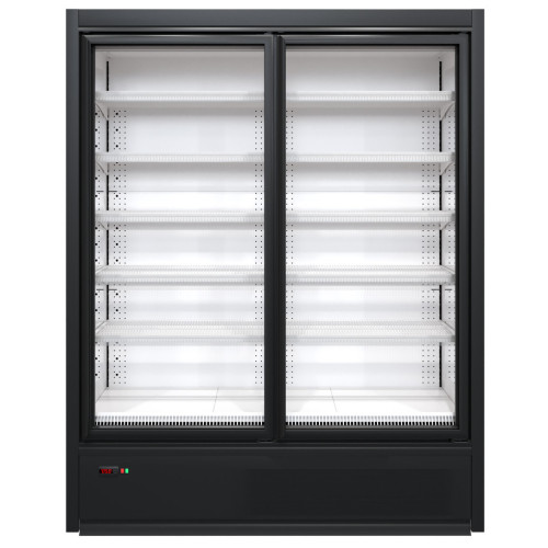 Морозильный регал Cooles SlimFreeze  2100х1562х660 мм, Modern Expo, морозильная горка, встроенный агрегат, распашные двери