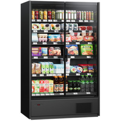 Холодильна гірка Регал Cooles SlimDeck Pro-A  2100х1250х660 мм, Modern Expo, розпашні двері, вбудований агрегат