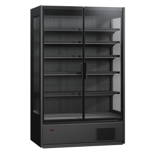 Холодильна гірка Регал Cooles SlimDeck Pro-A  2100х1250х660 мм, Modern Expo, розпашні двері, вбудований агрегат