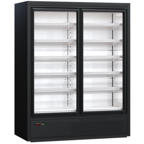 Морозильный регал Cooles SlimFreeze PRO 2100х1562х770 мм, Modern Expo, морозильная горка, встроенный агрегат, распашные двери