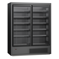 Морозильный регал Cooles SlimFreeze PRO 2100х1562х770 мм, Modern Expo, морозильная горка, встроенный агрегат, распашные двери