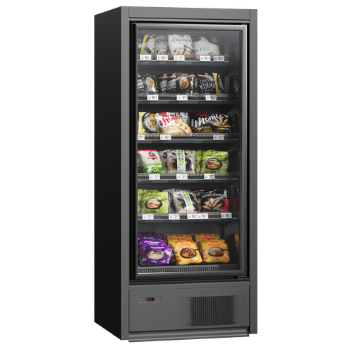 Морозильний регал Cooles SlimFreeze PRO 2100х797х770 мм, Modern Expo, морозильна гірка, вбудований агрегат, розпашні двері