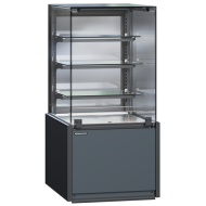 Кондитерська вітрина Quadros Slim Confi 1400х625х800 мм, Modern Expo, для кав'ярні та кондитерської, вбудований агрегат