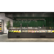 Холодильна вітрина Quadros Slim 1130х937х800 мм, Modern Expo, гастрономічна, середньотемпературна, вбудований агрегат