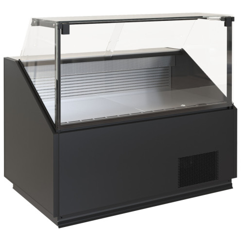 Холодильна вітрина Quadros Slim 1130х937х800 мм, Modern Expo, гастрономічна, середньотемпературна, вбудований агрегат