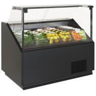 Холодильна вітрина Quadros Slim 1130х937х800 мм, Modern Expo, гастрономічна, середньотемпературна, вбудований агрегат