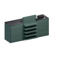 Касовий прилавок PULSAR EXPRESS Modern Expo (тип 6) L-2000 W-560 H-900