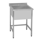 Мийка з нержавіючої сталі 600х600х850