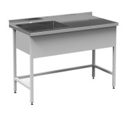 Стіл з мийкою 1200x500x850