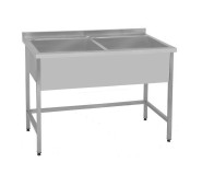 Мийки для кухні з нержавійки 1200х600х850