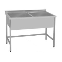 Мийки для кухні з нержавійки 1200х600х850