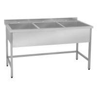 Мийна ванна тройна 1800x600x850