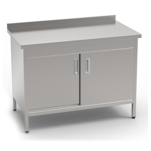 Стіл-тумба з розсувними дверима 1200x700