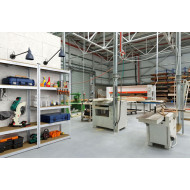 Стелаж Бюджет ОМ 1800х700х600 Меткас, 175 кг/полку, 5 полиць, МДФ, оцинкований, металевий