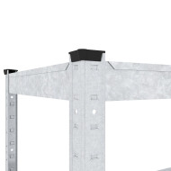 Стелаж Стандарт ОС 2400х1200х400 Меткас, 220 кг/полку, 5 полиць, метал, оцинкований