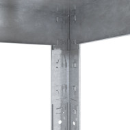 Стелаж Стандарт ОС 2400х1200х400 Меткас, 220 кг/полку, 5 полиць, метал, оцинкований