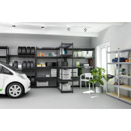 Стелаж Титан КД 3120х1600х600 Меткас, 300 кг/полку, 5 полиць, ДСП, фарбований, металевий