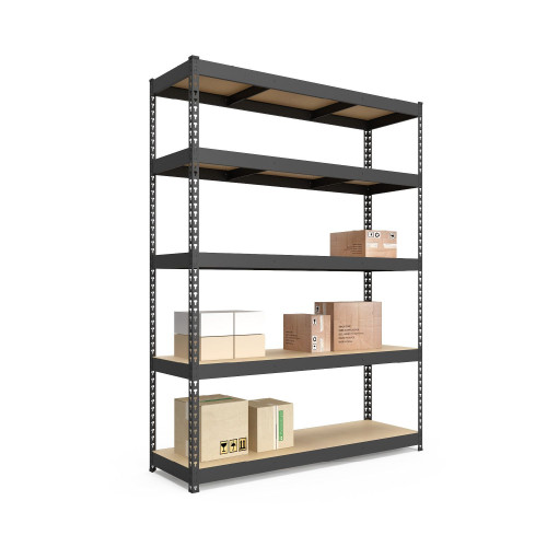 Стелаж Титан КД 3120х1600х600 Меткас, 300 кг/полку, 5 полиць, ДСП, фарбований, металевий