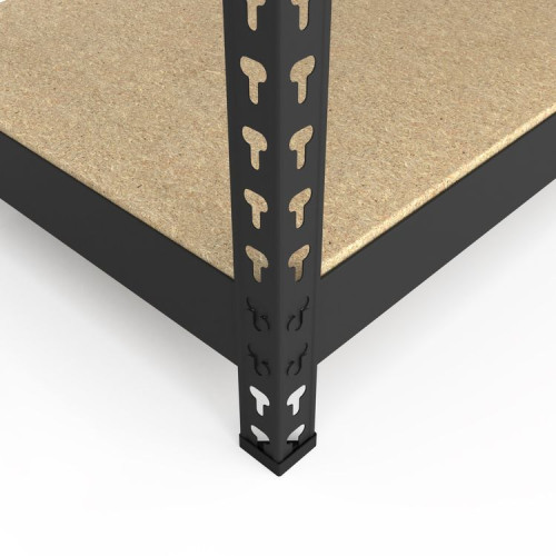 Стелаж Титан КД 3120х1600х600 Меткас, 300 кг/полку, 5 полиць, ДСП, фарбований, металевий