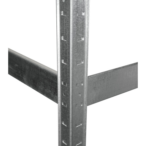 Стелаж Стандарт ОД 2800х1000х600 Меткас, 220 кг/полку, 6 полиць, ДСП, оцинкований, металевий