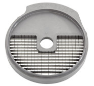 Диск для кубиків 8x8x8 мм Robot Coupe, комплект решітки та слайсера 27113, нержавіюча сталь, сріблястий, для овочерізок CL30, CL40, R402