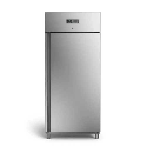Холодильный шкаф Hurakan HKN-GX650TNK 650 л, 740×830×2010 мм, R290, нержавеющая сталь AISI 201, динамическое охлаждение, для ресторанов