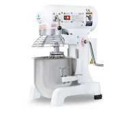 Планетарний міксер Hurakan HKN-IP20F 20 л, діжa нерж. сталь, 3 швидк., 1.1 кВт, 445×520×780 мм, вінчик/гак/лопатка, для пекарень і ресторанів