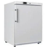 Морозильна шафа барна Hurakan HKN-RFS115V, 115 л, -18…-22 °C, R600a, динамічне охол., замок і ключ, 2+1 полиці, 655×595×880 мм, кл.5