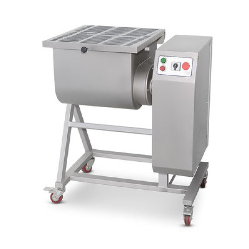 Фаршемішалка Hurakan HKN-MM60P, 60 л (завантаження 45 кг), нержавіюча сталь, реверс, 660×890×1015 мм, 1,5 кВт, 380 В, для виробництва