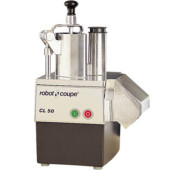 Овочерізка Robot Coupe CL 50 E, 0,55 кВт, 150 кг/год, 375 об/хв, Ø58/Ø39 мм, корпус ABS, бункер нерж сталь, 380х305х595 мм, 220 В