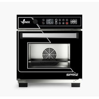 Високошвидкісна конвекційна піч venix spriz з lcd дисплеєм, 460x655x525 мм, 3,4 кВт, електрична, для піци, з usb і wi-fi