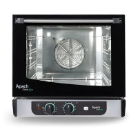 Конвекционная электропечь apach ad44m 4 уровня gn2/3 600х709х577 мм с инжекторным увлажнением для ресторанов и пекарен.