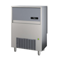 Льдогенератор APACH AGB111.19B R290 111 кг/доба, бункер 19 кг, гранули, нержавіюча сталь, повітряне охолодження, 496х660х685 мм, 220В 0,47кВт