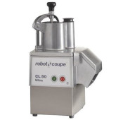 Овощерезка Robot Coupe CL 50 E Ultra 380, 0,55 кВт, 150 кг/ч, 375 об/мин, Ø58 мм, нерж. сталь, 380 В, 380×305×595 мм