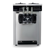 Фризер для морозива Hurakan HKN-BQ22CT, 2 бункери 3 л, 25 л/год, 3 дозатори, 480×715(130)×800 мм, без помпи, без нічного зберігання