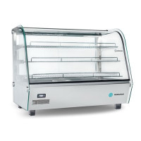 Витрина тепловая Hurakan HKN WD-160L, 160 л, 3 полки, LED, закаленное стекло, 856×568×685 мм, для заведений