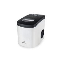 Ледогенератор Hurakan HKN-IMF12M, 12 кг/сутки, пальчиковый лед, заливной, корпус нержавеющая сталь, серебристый, 242х358х328 мм, 220 В