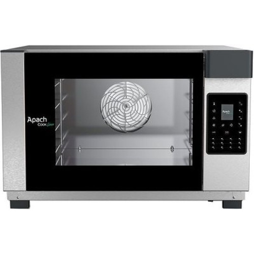 Піч конвекційна електрична apach av04dc з парозволоженням, 4 рівні, сенсорний дисплей, wi-fi, 800х840х541 мм для кухні