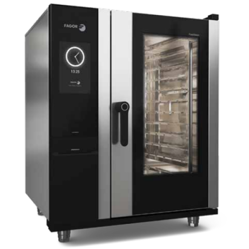 Пароконвектомат Fagor Advance APW-101-E 10 уровней GN1/1, 18,6 кВт, iCooking, 10,1-дюйм. сенсор, нерж.сталь, 824×898×1150 мм, для ресторанов