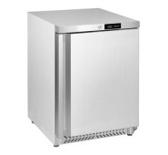 Морозильна шафа барна Hurakan HKN-BCS143F, 143 л, 595×600×870 мм, нержавіюча сталь AISI 201, електронна панель, -18…-22°C для барів і кафе