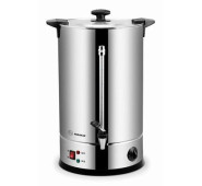 Кип'ятильник Hurakan HKN-HVB30, 24 л, нержавіюча сталь, подвійні стінки, заливний, регулятор 30–100°С, індикатор рівня, 315×315×520 мм, 2,8 кВт 220 В