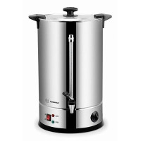 Кипятильник Hurakan HKN-HVB30, 24 л, нержавеющая сталь, двойные стенки, заливной, регулятор 30–100°С, индикатор уровня, 315×315×520 мм, 2,8 кВт 220 В
