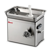 М'ясорубка Sirman TC 32 Nevada, трифазна, Total Unger, промислова 650 кг/год, 2,2 кВт, 380 В, AISI 304, решітка Ø4,5 мм, 633×495×450 мм