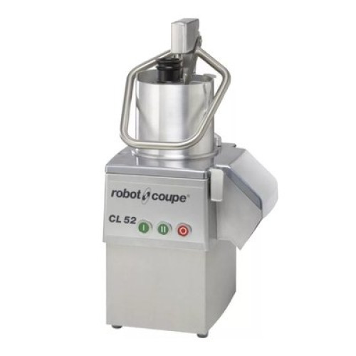 Овощерезка Robot Coupe CL 52 400 B/50/3, 300 кг/ч, 0,75 кВт, 380 В, нерж. сталь, Exactitube с толкателем, 360×340×690 мм, для ресторанов