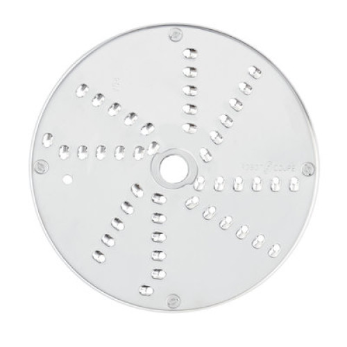 Диск-терка 4 мм з нержавіючої сталі для овочерізки robot coupe cl 50-60, для нарізки овочів і фруктів, змінний, сріблястий
