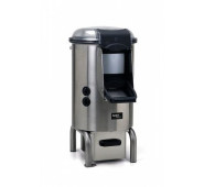 Картоплечистка APACH APP 10 10 кг, 300 кг/год, корпус нерж. сталь, прозора кришка, контейнер для мезги, 530х660х850 мм, 3Ф, 0,55 кВт