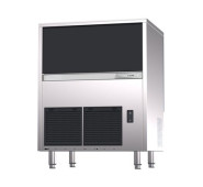 Льдогенератор APACH ACB640 R290 72 кг/добу, бункер 40 кг, кубик 23 г (31,5×32,5 мм), корпус нерж.сталь, повітр.охол., 735×603×850мм, 220В
