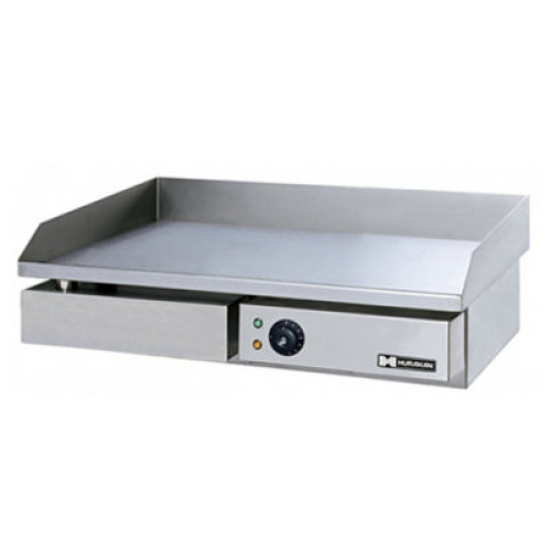 Гладкая жарочная поверхность HURAKAN HKN-PSL550, нержсталь, настольная 550×430×235 мм, 3 кВт 220В, поддон, бортик, регул. 50–300°C